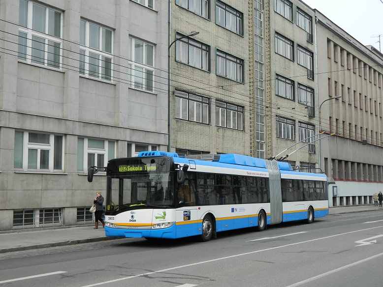 Skoda 27Tr Solaris. DP Ostrava #3803